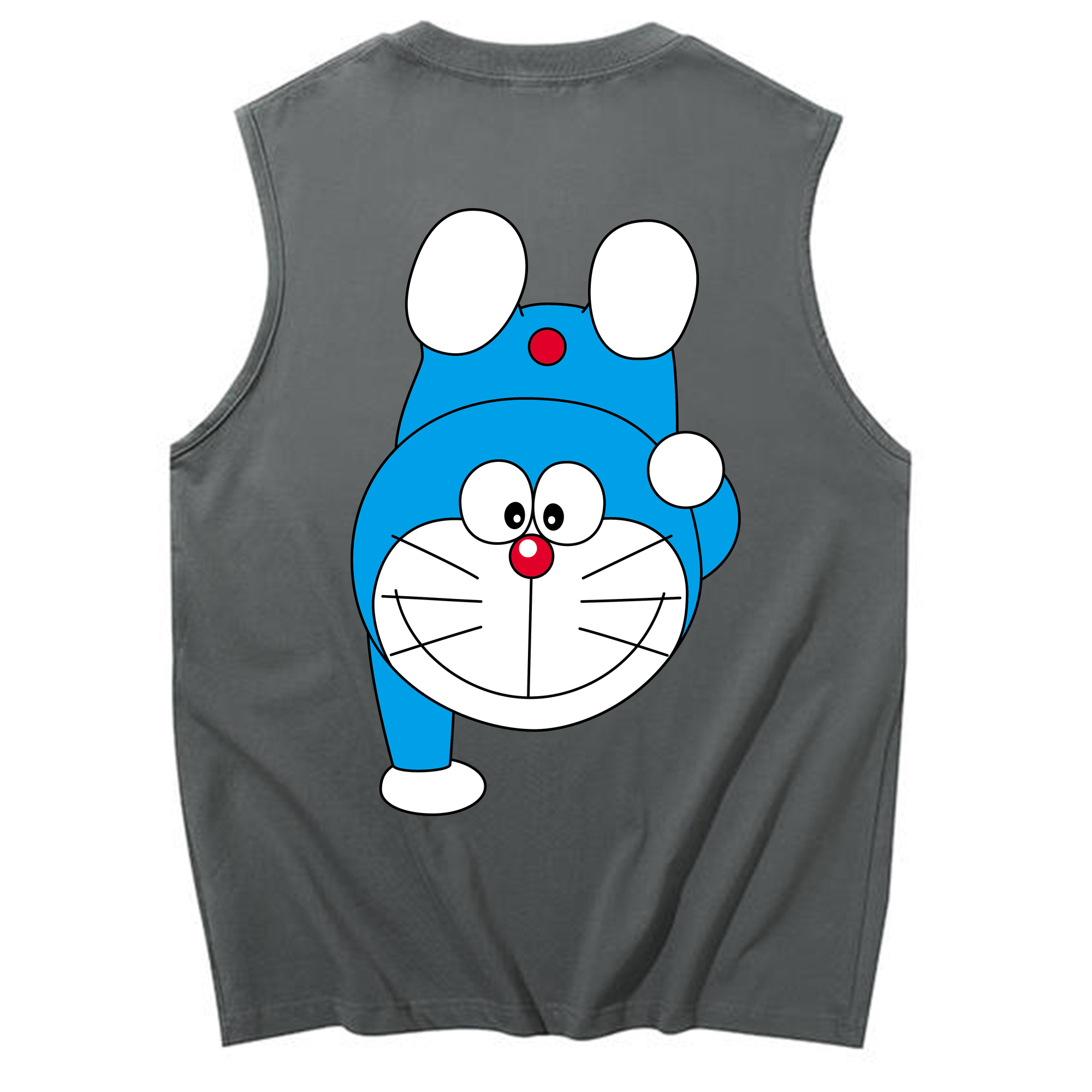 （画像用） ドラえもん Doraemon コットン100％タンクトップ（背面プリント）